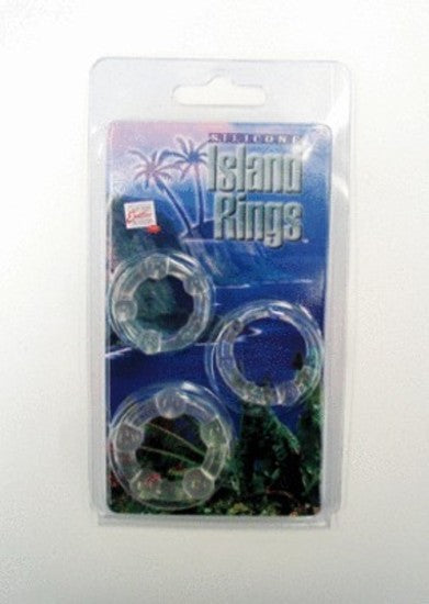 Silicone Island Rings Clear